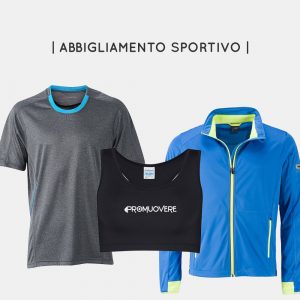 Abbigliamento sportivo personalizzato