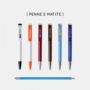 Penne e matite personalizzate